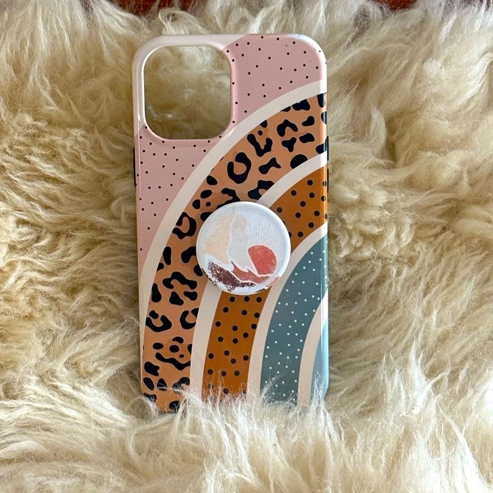 Stylish Leopard Print Phone Case